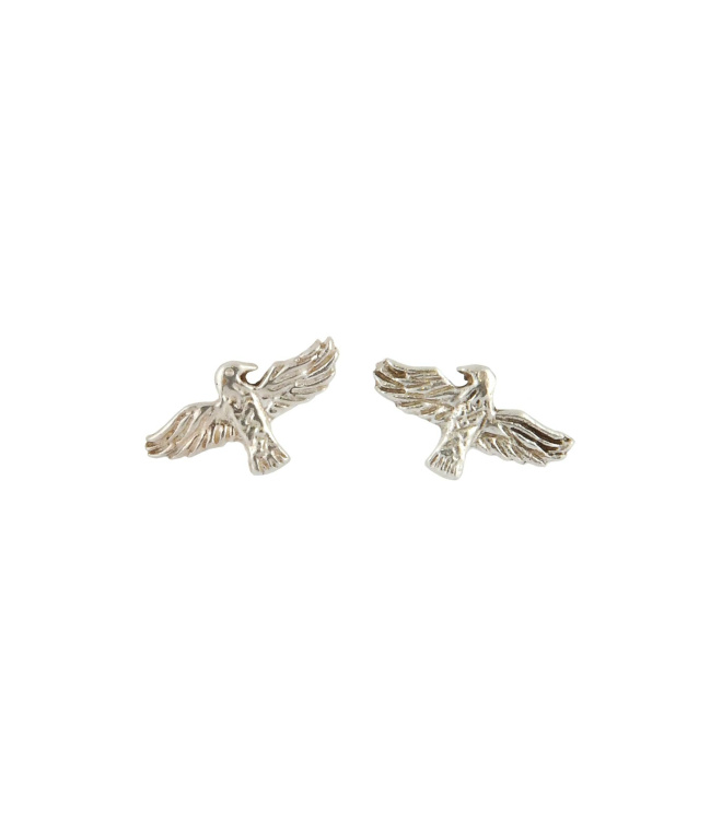 Ohrstecker aus Silber - Hugin und Munin, Paar