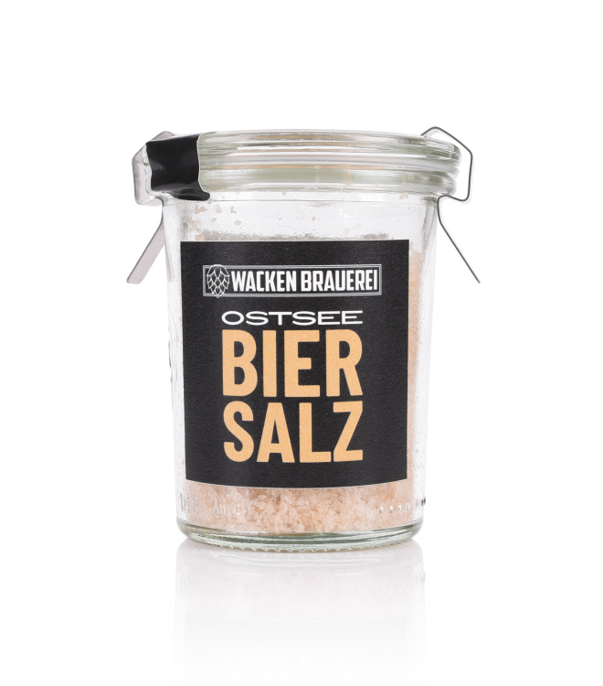 Biersalz - Ostseesalz mit Yggdrasil, 80g im Weckglas - Wacken Brauerei