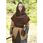 Mittelalter Gugel Stig, Used-Look, verschiedene Farben