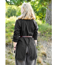 Mittelalter Tunika Yrsa, Used-Look, schwarz