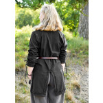 Mittelalter Tunika Yrsa, Used-Look, schwarz