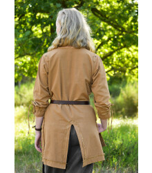 Mittelalter Tunika Yrsa, Used-Look, beigebraun