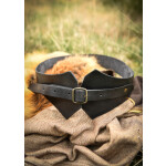 Mittelalter Miedergürtel aus Leder, schwarz