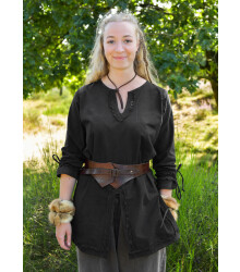 Mittelalter Miedergürtel aus Leder, braun