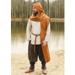 Mittelalter Schal mit Kapuze, div. Farben