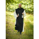 Mönchskutte Anselm, 2-in-1, natur - schwarz
