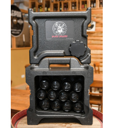 Dosenbutler, Bierkühlbox mit 12 Dosen Bier - Wacken Brauerei