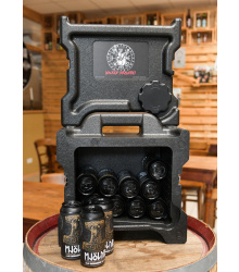 Dosenbutler, Bierkühlbox mit 12 Dosen Bier - Wacken Brauerei