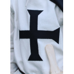 Kinder Wappenrock Alexander, Deutschordensritter, natur/schwarz