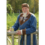 Wikinger Kappe Leif, Diamantköper, Wolle, braun