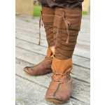 Wikinger Wadenwickel Janne, Beinwickel, Diamantköper, Wolle, braun