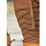 Wikinger Wadenwickel Janne, Beinwickel, Diamantköper, Wolle, braun