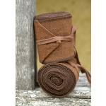 Wikinger Wadenwickel Janne, Beinwickel, Diamantköper, Wolle, braun