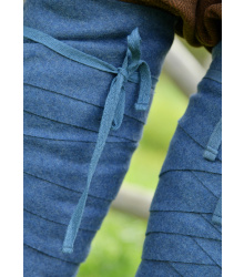 Wikinger Wollwadenwickel Ando, Beinwickel, blau