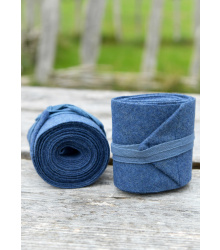 Wikinger Wollwadenwickel Ando, Beinwickel, blau