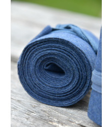 Wikinger Wollwadenwickel Ando, Beinwickel, blau