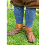 Wikinger Wollwadenwickel Ando, Beinwickel, blau