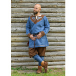 Wikinger Wollwadenwickel Ando, Beinwickel, blau