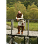 Schlichte Wikinger Tunika Bjane, Wolle, natur