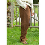 Wikinger Hose Helmer, Diamantköper, Wolle, braun