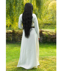 Schlichtes Wikinger Kleid Celeste, Wolle, natur