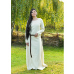 Schlichtes Wikinger Kleid Celeste, Wolle, natur