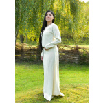 Schlichtes Wikinger Kleid Celeste, Wolle, natur