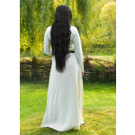 Schlichtes Wikinger Kleid Celeste, Wolle, natur