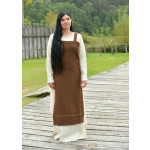 Wikinger Schürzenkleid Annik, Diamantköper, braun