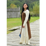 Wikinger Schürzenkleid Annik, Diamantköper, braun