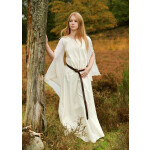 Mittelalter Kleid Ingrid mit Schnürung am Rücken, natur
