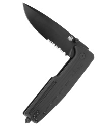 GSG-9 Einsatzmesser EM1, Wellenschliff, Taschenmesser