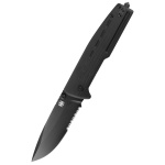 GSG-9 Einsatzmesser EM1, Wellenschliff, Taschenmesser