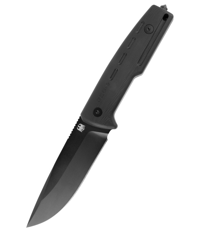 GSG-9 Einsatzmesser EM2, glatte Klinge, Feststehendes Messer