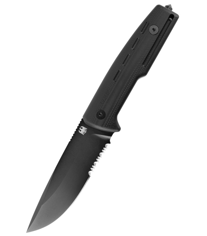 GSG-9 Einsatzmesser EM2, Wellenschliff, Feststehendes Messer