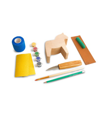 Beavercraft, Dala-Pferde-Schnitzset – Starter-Schnitzset für Anfänger