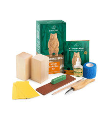 Beavercraft, Stehender Bär, Schnitz-Set