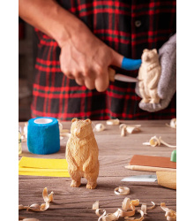 Beavercraft, Stehender Bär, Schnitz-Set