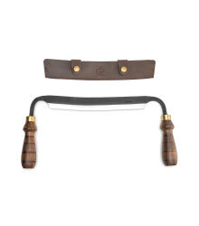 Beavercraft, Handgeschmiedetes Zugmesser mit Lederscheide