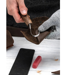 Beavercraft, Luxus-Löffelschnitzset Mit Walnussgriffen (braun)