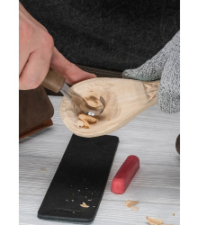 Beavercraft, Luxus-Löffelschnitzset Mit Walnussgriffen (braun)