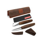 Beavercraft, Luxus-Löffelschnitzset Mit Walnussgriffen (braun)