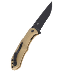 Sig Sauer M1, Wellenschliff, TAN, Taktisches Taschenmesser