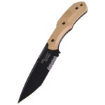 Sig Sauer M3, Wellenschliff, TAN, Taktisches Feststehendes Messer