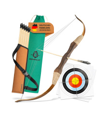 Holzbogen Set für Kinder, 16 tlg., Bogenlänge...