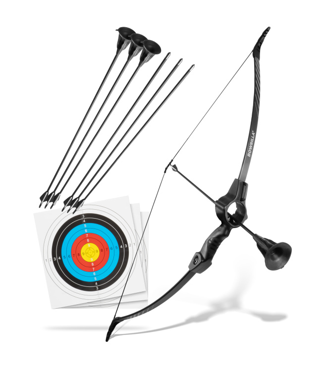 Sportbogen Set mit Zielführung für Kinder ab 6 Jahren, 10 tlg.