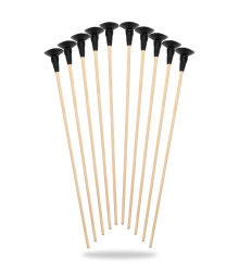 Holzpfeile Set, 10 tlg. mit Saugnapf, Pfeillänge 42 cm