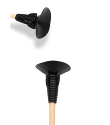 Holzpfeile Set, 10 tlg. mit Saugnapf, Pfeillänge 42 cm