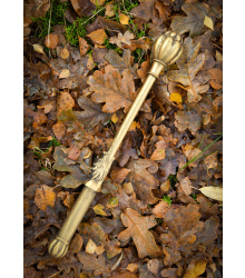 LARP Goldener Melonen-Hammer Huoyan, Polsterwaffe, 45 cm