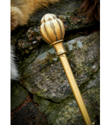 LARP Goldener Melonen-Hammer Huoyan, Polsterwaffe, 45 cm